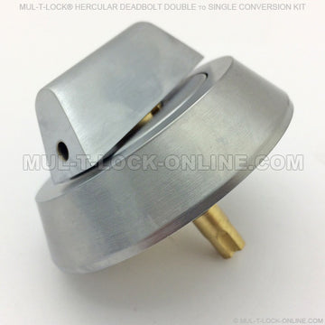 MUL-T-LOCK Hercular Deadbolt Double to Single Conversion Kit